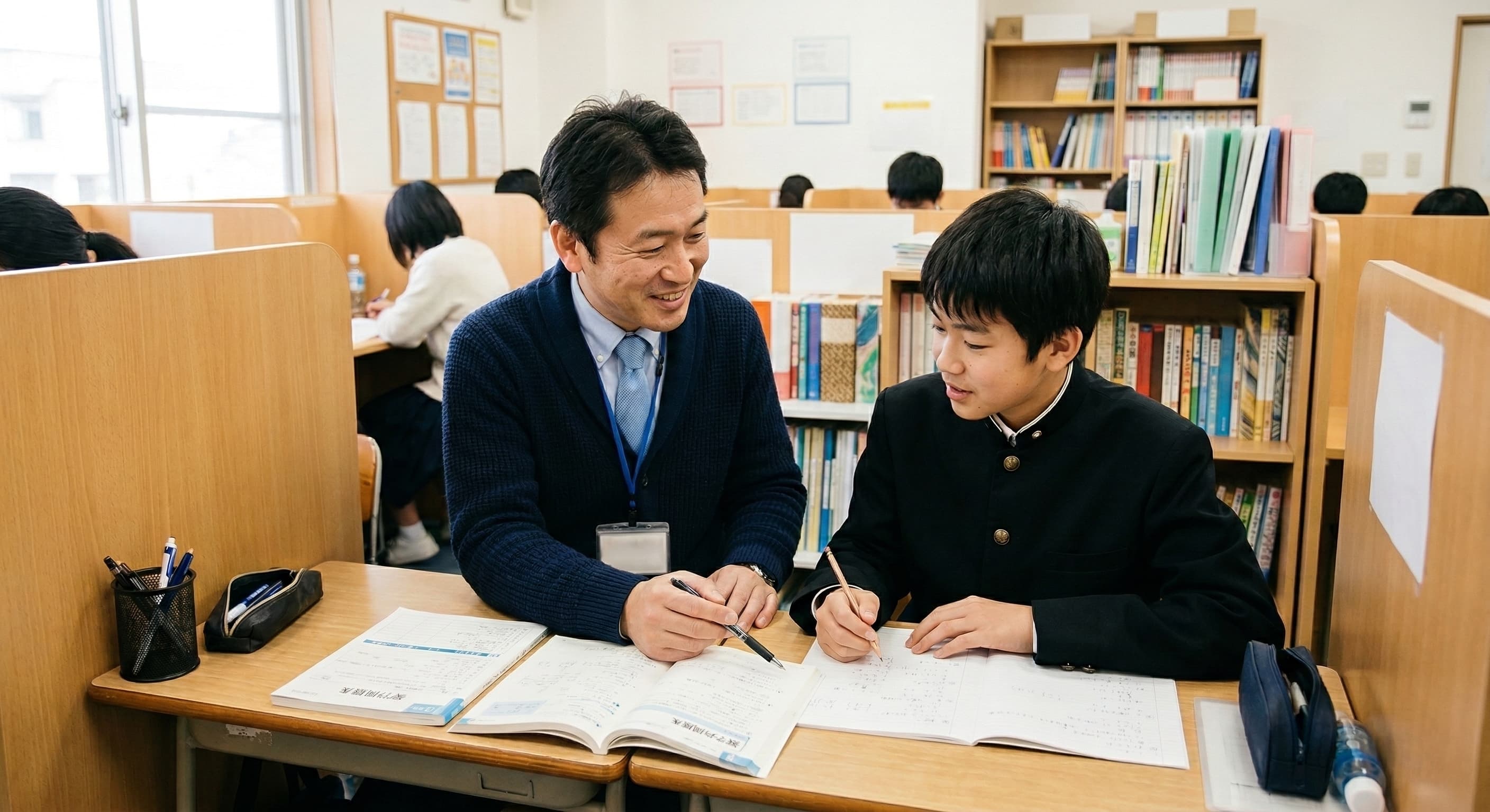 学校の進度に合わせた指導